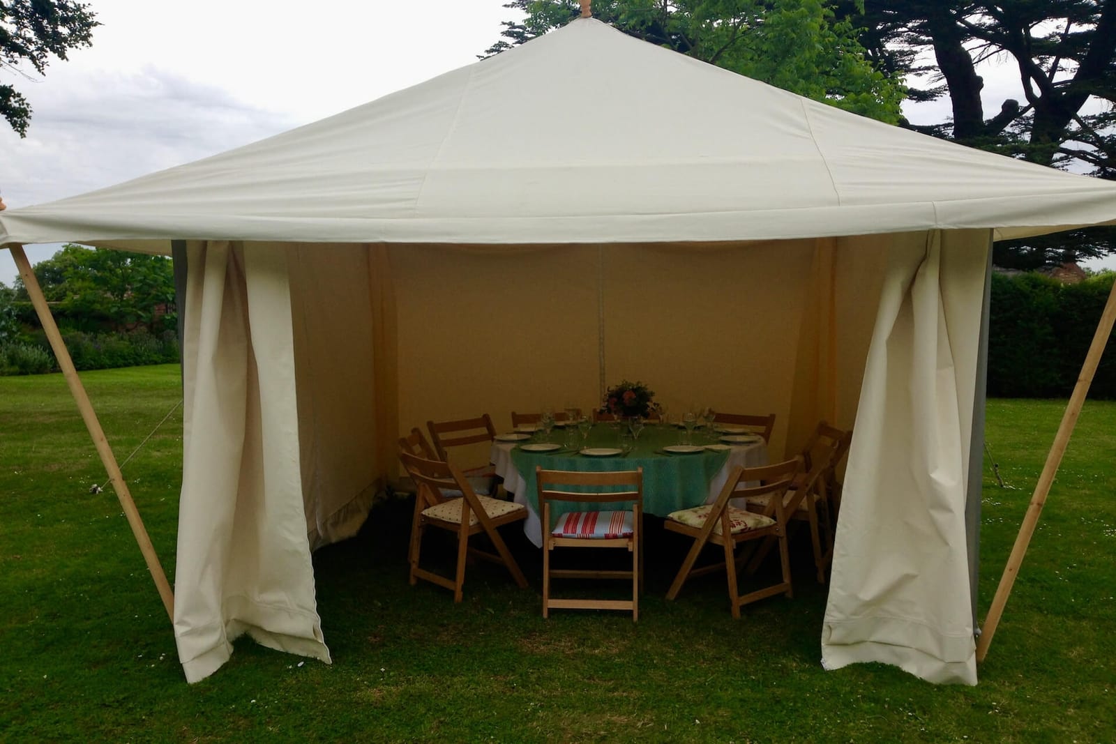 Marquee Hire Marquee Range Tea Rose Picnic Tent